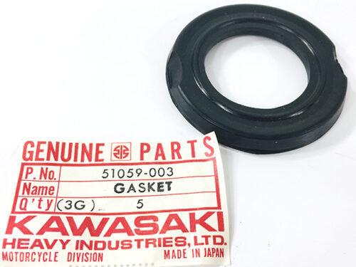 51059 003 NOS Kawasaki Fuel Tank Cap Gasket Johnny S Vintage