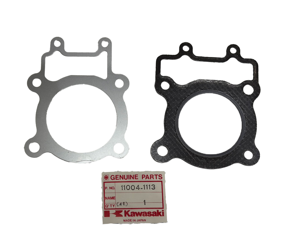 11004-1113 NOS Kawasaki KLT160 Head Gasket and 11009-1392 Base Gasket Kit
