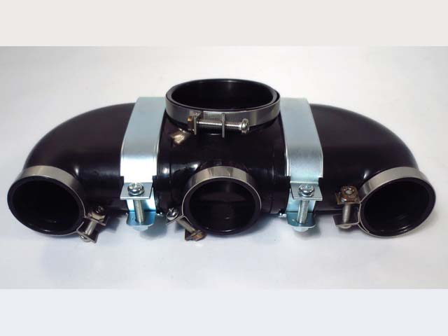 11015-014 Kawasaki H1 500 Rubber Air Intake Assembly Complete