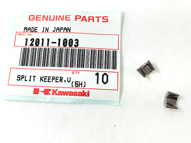 12011-1003 NOS Kawasaki Valve Keeper Set of 2