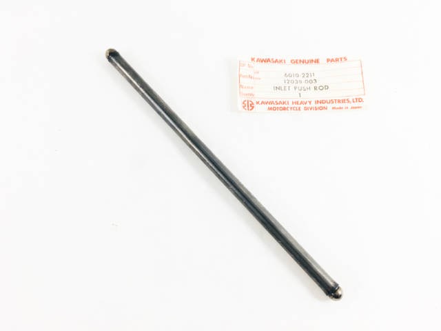 12038-003 NOS Kawasaki W1 W2 Inlet Push Rod