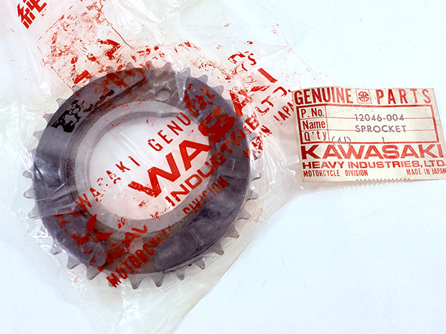12046-004 NOS Kawasaki KZ650 KZ400 Cam Sprocket