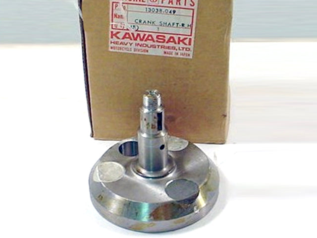 13038-049 NOS Kawasaki G4TR Right Crankshaft G5 100 KE100 KH100 KH