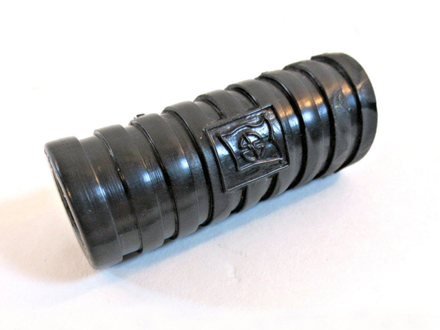 13063-002 NOS Kawasaki G31 G4 G5 KD100 KD125 KE100 Kick Pedal Rubber with Logo
