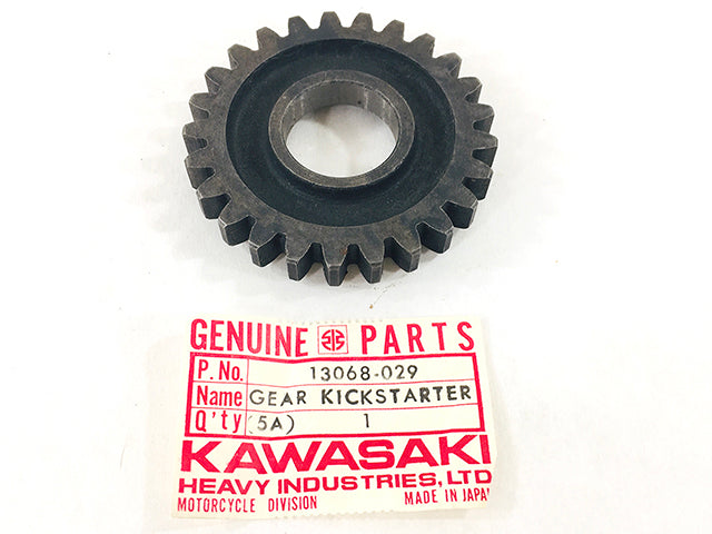 13068-029 NOS Kawasaki KX Kickstart Gear