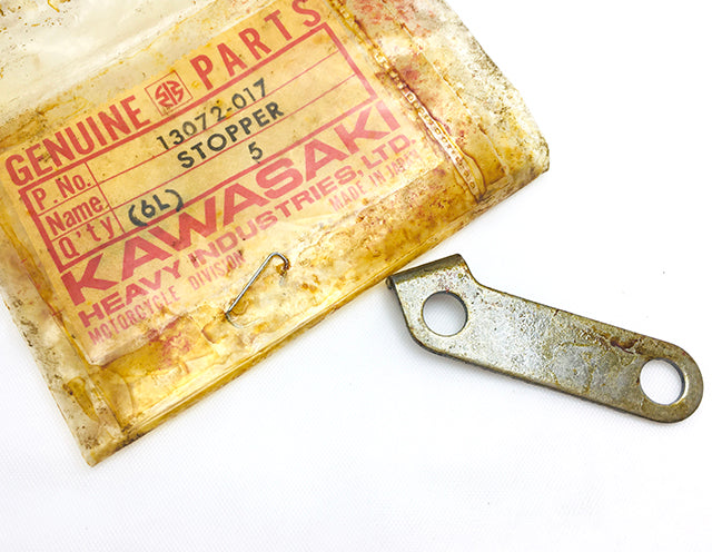 13072-017 NOS Kawasaki KL250 Kickstart Stopper