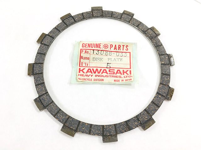 13088-033 NOS Kawasaki KZ750B Friction Clutch Plate