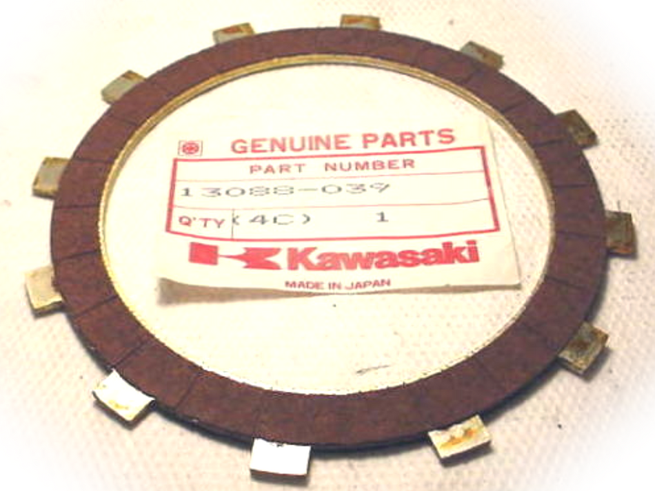 NOS Kawasaki Friction Clutch Plate