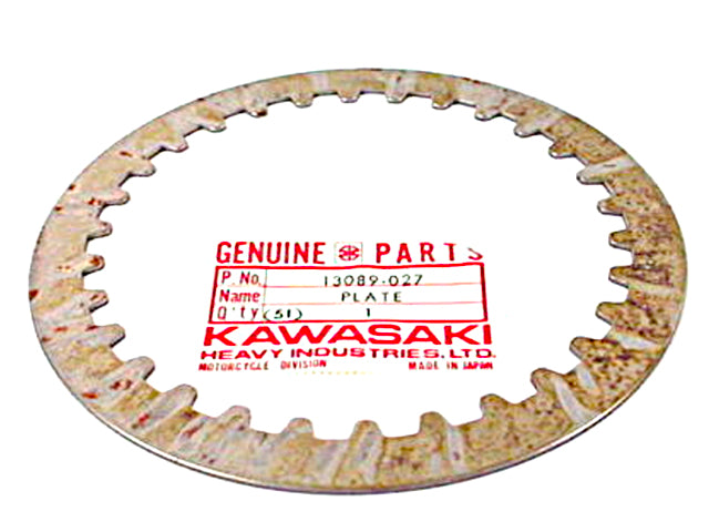 13089-027 NOS Kawasaki KZ750 VN750 VN800 ZX900 Steel Clutch Plate
