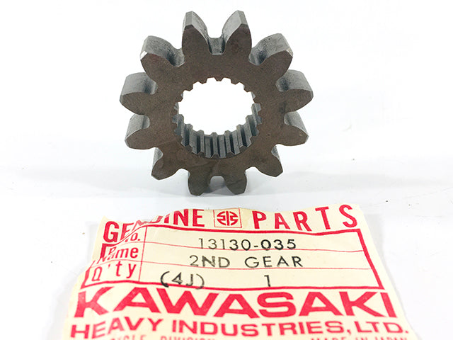 13130-035 NOS Kawasaki 2nd Gear Drive Shaft