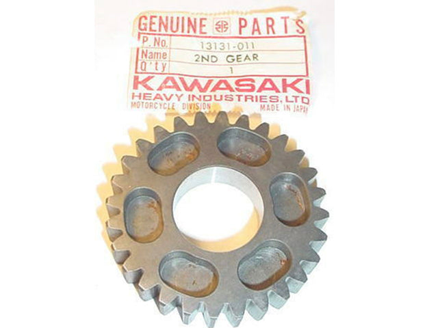 13131-011 NOS Kawasaki H1 500 KH500 2ND Gear Output Shaft