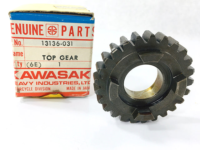 13136-031 NOS Kawasaki F6 F7 Top Gear Drive 25T