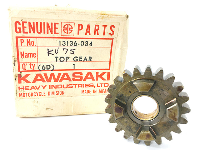 13136-034 NOS Kawasaki Top Gear Drive KV75 MT1