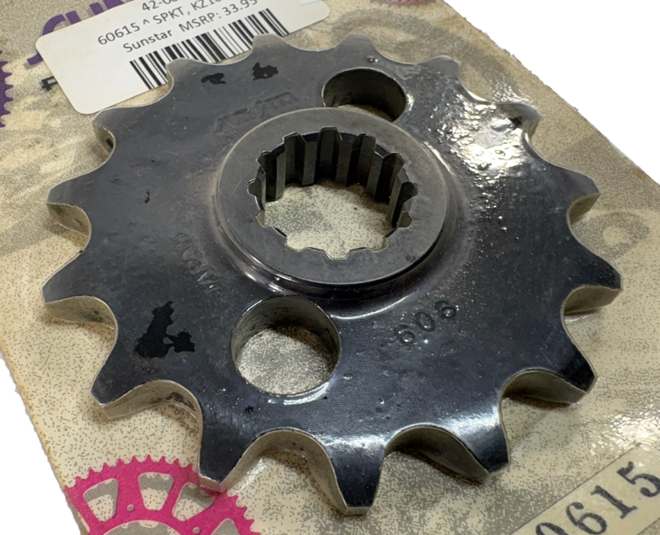 13144-1042 Kawasaki KZ1000J Front Engine Sprocket 15T KZ1000R
