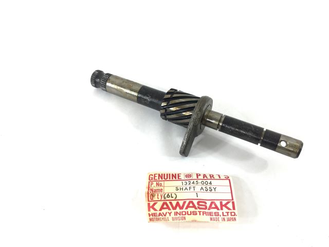 13245-004 NOS Kawasaki F6 F7 Kickstarter Shaft