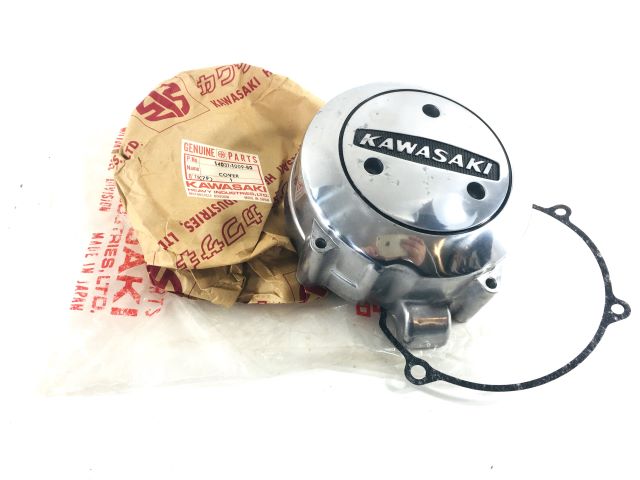 14031-1009-80 NOS Kawasaki 1977 KZ650 Dyno Cover with Gasket