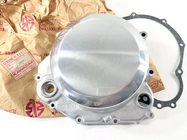 14032-117-80 NOS Kawasaki KZ650 Clutch Cover with Gasket 3500cc (B)