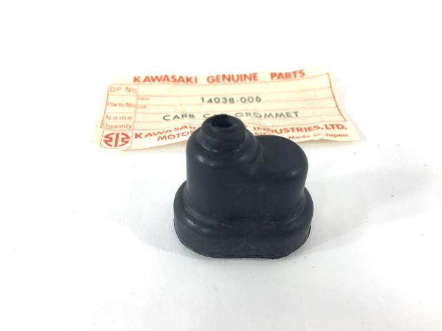 14038-006 NOS Kawasaki A1 Carburetor Cap Grommet A1 SS