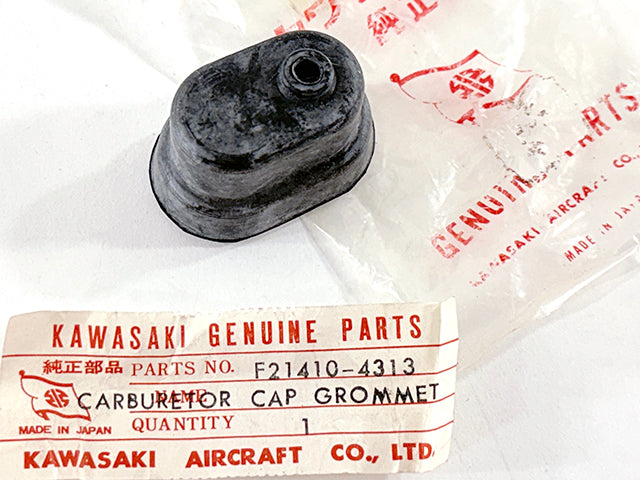 14038-010 NOS Kawasaki F21M F4 250 Carburetor Cap Grommet