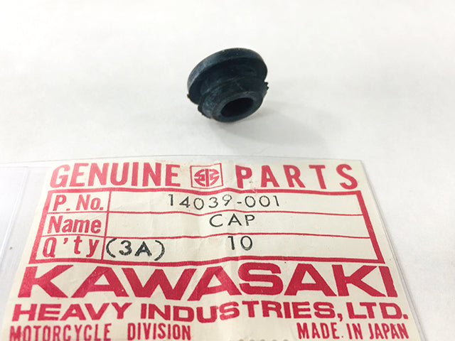 14039-001 NOS Kawasaki Carburetor Mount Hole Cap