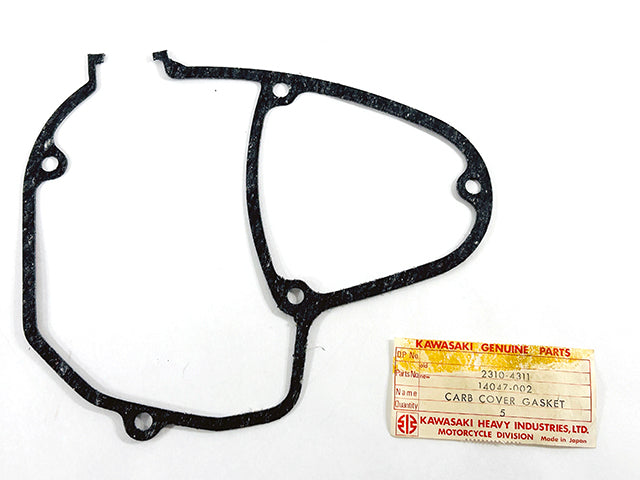 14047-002 NOS Kawasaki Roadrunner C2SS C2TR Carb Intake Cover Gasket
