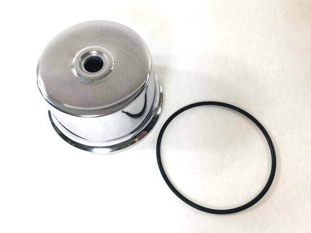 14070-007 Kawasaki KZ1000 Breather Cover Polished with O-Ring