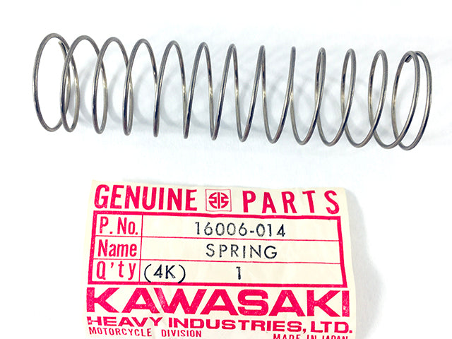 16006-014 NOS Kawasaki S2 F7 Throttle Valve Spring