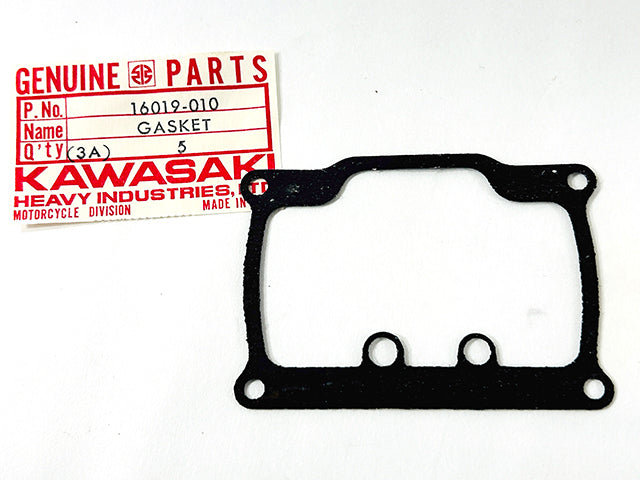 16019-010 NOS Kawasaki F3, F21M Green Streak 238 Float Bowl Gasket