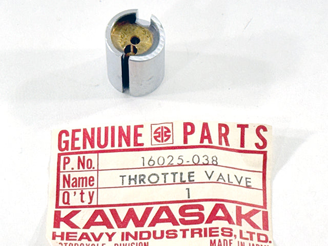 16025-038 NOS Kawasaki KV75 MT1 Carburetor Slide