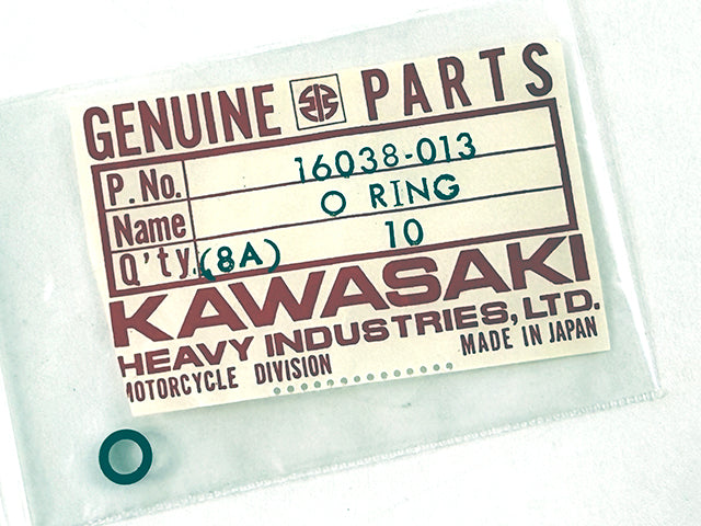 16038-013 NOS Kawasaki KZ400 Main Jet O-Ring