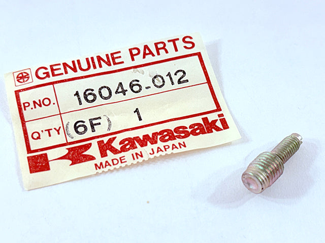 16046-012 NOS Kawasaki KZ1000 Slotted Carburetor Throttle Screw