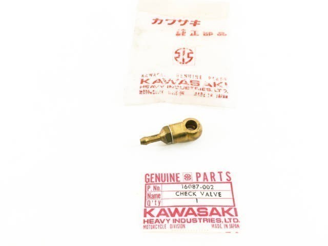 16087-002 NOS Kawasaki A1 F3 F4 Oil Pump Check Valve