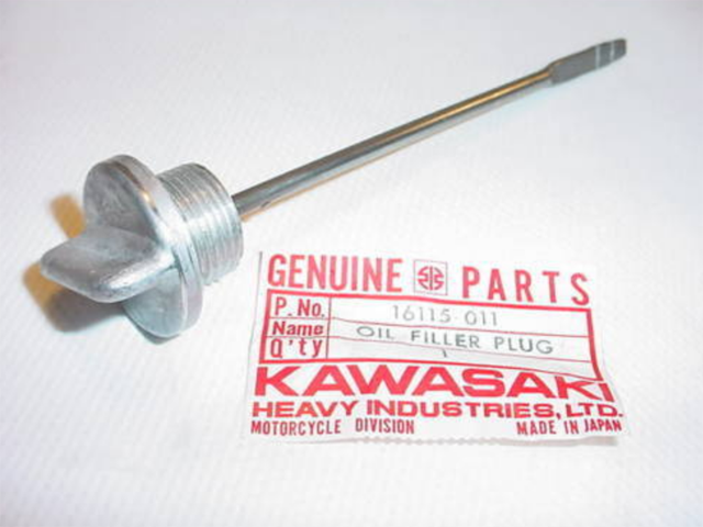16115-011 NOS Kawasaki Oil Filler Plug F6, F7