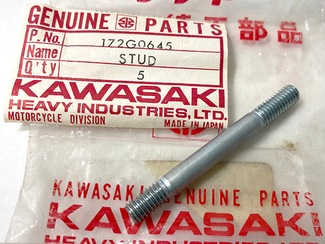 17260645 NOS Kawasaki S2 Crankcase Stud KH400