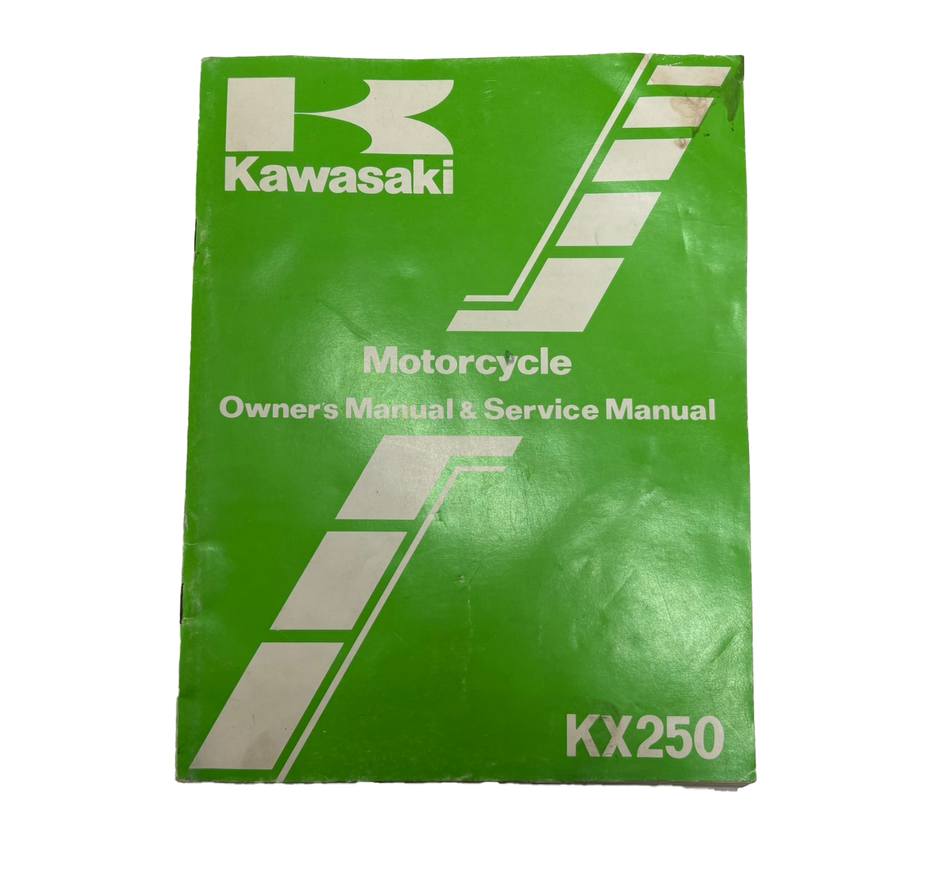 1985 Kawasaki KX250 Owners/Service Manual 99920-1288-01