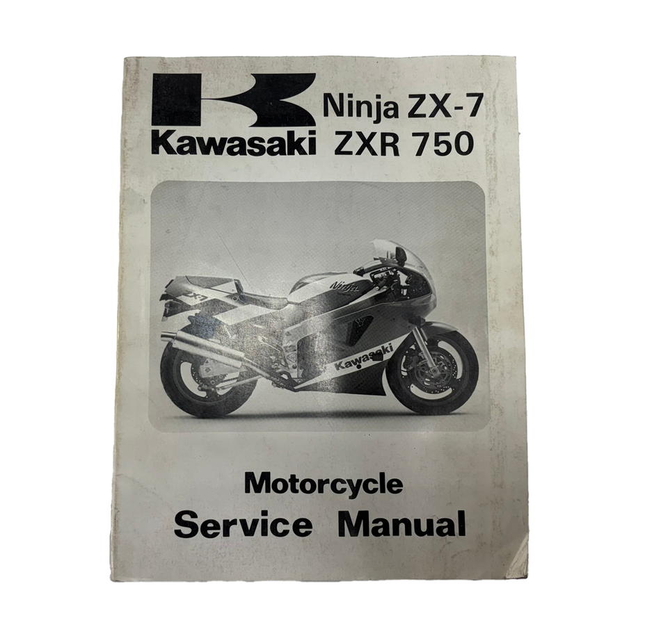 1989 Kawasaki ZX-7 Ninja Owners/Service Manual 99924-1112-01