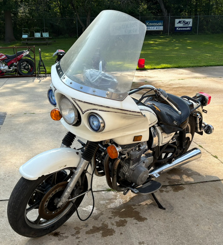 1991 Kawasaki KZ1000 Police Bike
