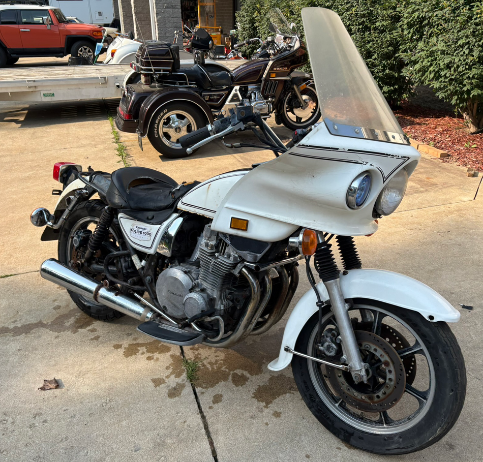 1991 Kawasaki KZ1000 Police Bike