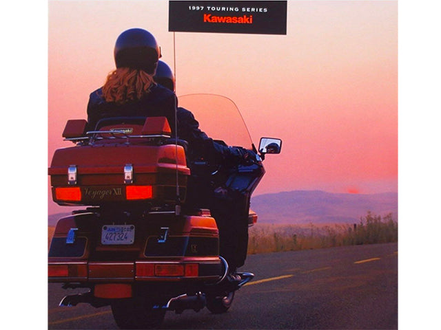 OEM Kawasaki 1997 Touring Series Sales Brochure Voyager XII Concours