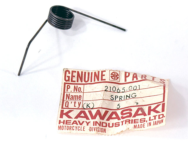 21065-001 NOS Kawasaki W1 Chain Tensioner Spring