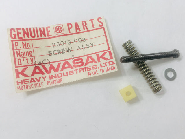 23013-008 NOS Kawasaki KZ 400/440 Focus Screw Kit