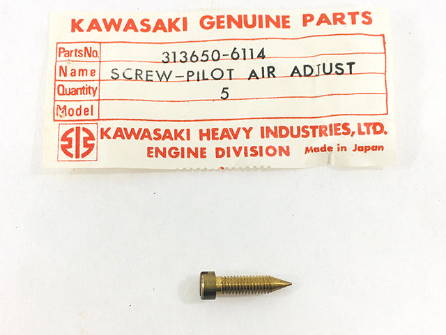 313650-6114 NOS Kawasaki MB1A Pilot Jet Air Screw