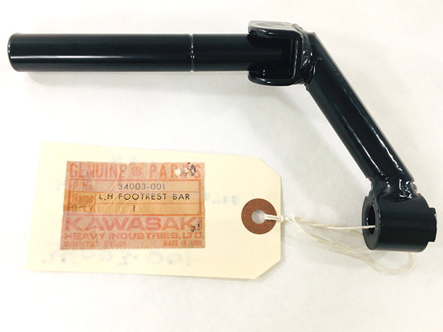 34003-001 NOS Powdercoated Kawasaki A1 A7 Left Footpeg