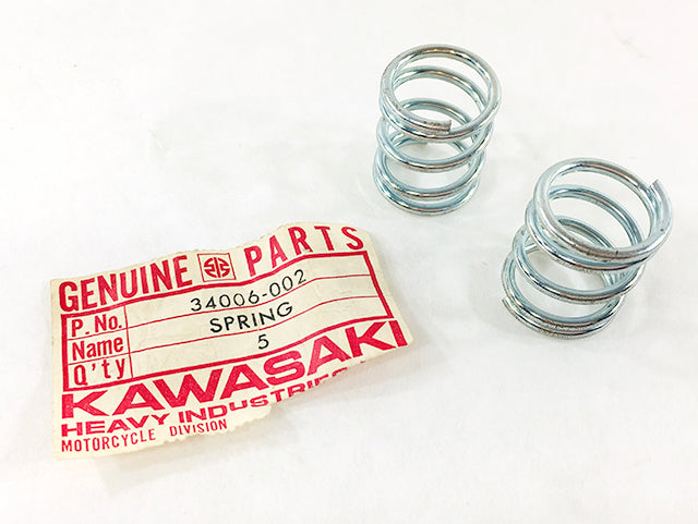 34006-002 NOS Kawasaki Footrest Peg Spring
