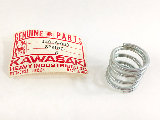 34006-003 NOS Kawasaki H2 Foot Rest Folding Spring