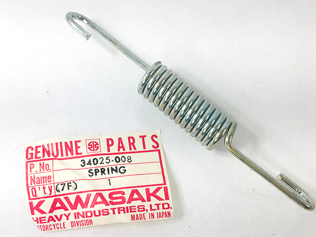 34025-008 NOS Kawasaki KT250 KX450 Side Stand Spring
