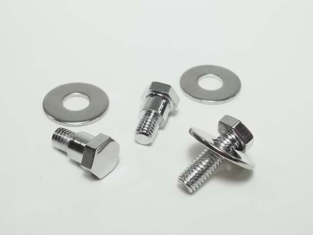 35-115-3 Chrome Chain Guard Mount Kit KZ1000