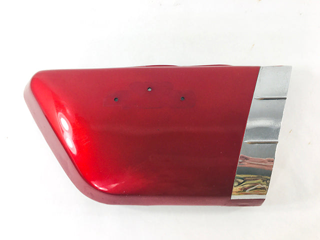 36001-048-2K Used Left Hand Kawasaki KZ400 Side Cover Halibut Red