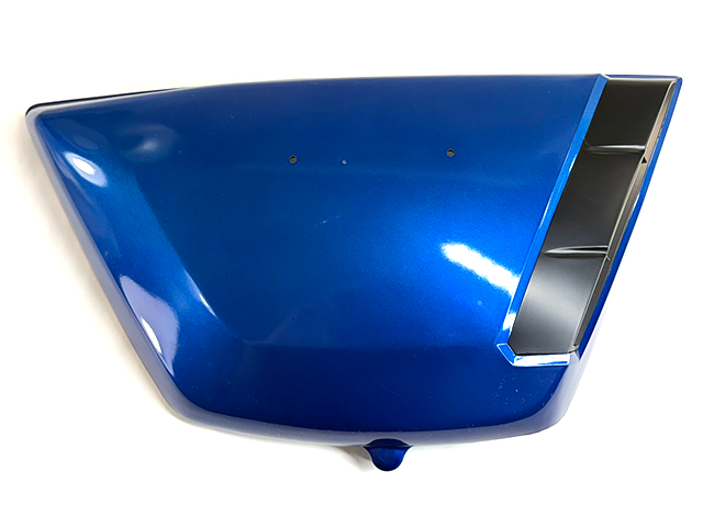 36007-053-4X NOS Kawasaki KZ400 Right Side Cover Blue