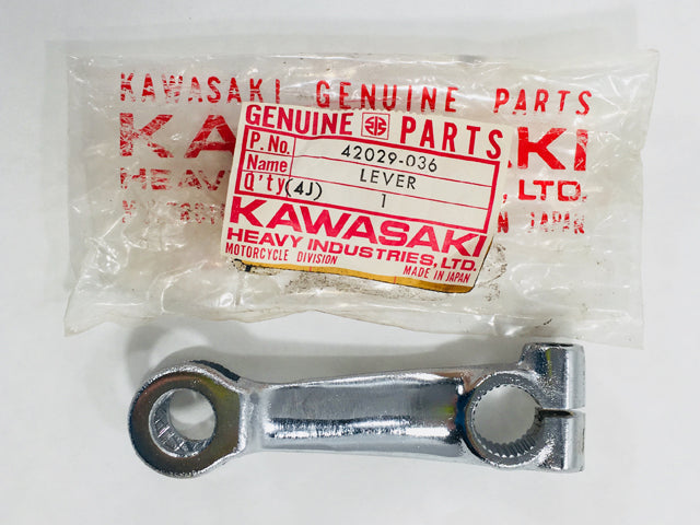 42029-036 NOS Kawasaki KZ400 Rear Brake Cam Lever
